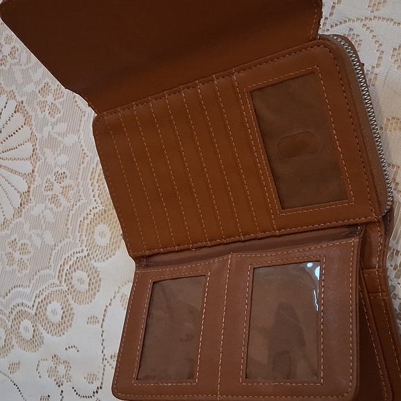 Coach Striped Canvas Tote and Unbranded Long Wallet - Picture 16 of 16